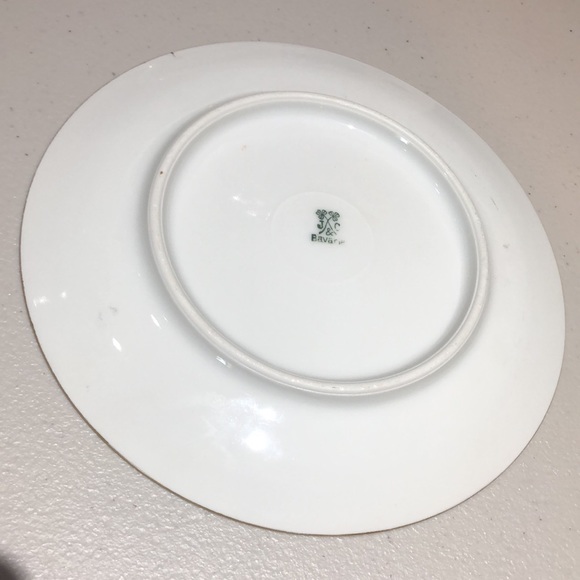 Vintage Like New J&C Bavaria Hand Painted with Author Signature Plate - Picture 7 of 8